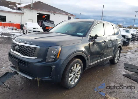 2020 Kia Telluride Lx z USA, uszkodzony, nr VIN 5XYP2DHC9LG055382